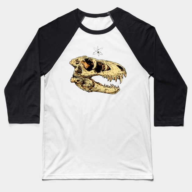 King rex Baseball T-Shirt by paintchips